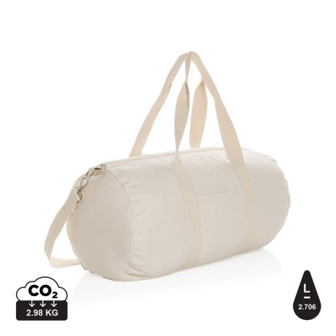 Torba sportowa, podróżna AWARE™, bawełna z recyklingu