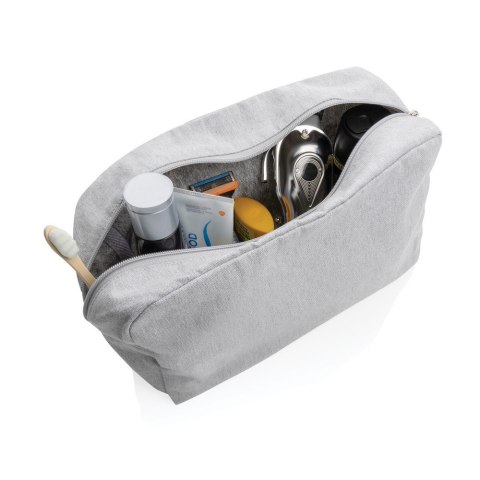 Kosmetyczka Impact AWARE™, niebarwiona bawełna z recyklingu Kosmetyczka Impact AWARE™, niebarwiona bawełna z recyklingu