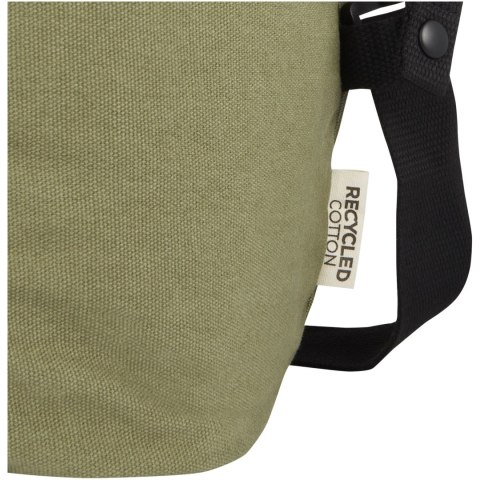 Joey sportowa torba podróżna o pojemności 25 l z płótna z recyklingu z certyfikatem GRS oliwkowy