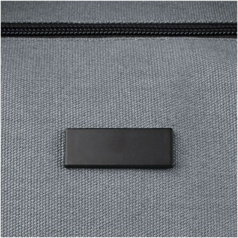 Joey sportowa torba podróżna o pojemności 25 l z płótna z recyklingu z certyfikatem GRS szary