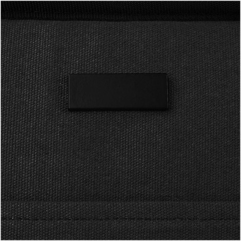 Joey torba termoizolacyjna na lunch z recyklingu z certyfikatem GRS o pojemności 6 l, mieszcząca 9 puszek czarny