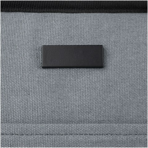 Joey torba termoizolacyjna na lunch z recyklingu z certyfikatem GRS o pojemności 6 l, mieszcząca 9 puszek szary