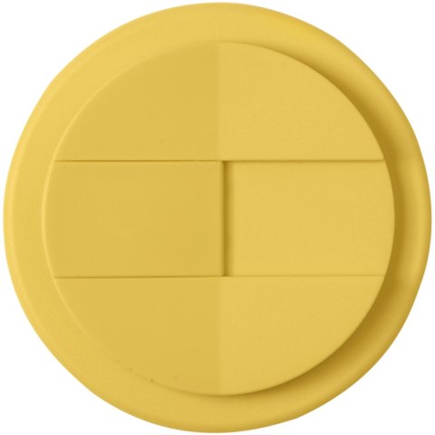 Brite-Americano® Eco szczelny kubek izolowany o pojemności 350 ml żółty