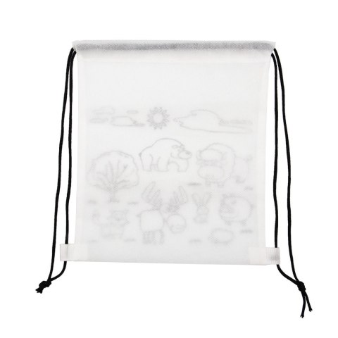 Worek ze sznurkiem do kolorowania, kredki | Brody