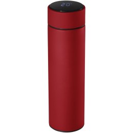 Butelka termiczna z termometrem SCX.design D10 mid red (2PX03921)