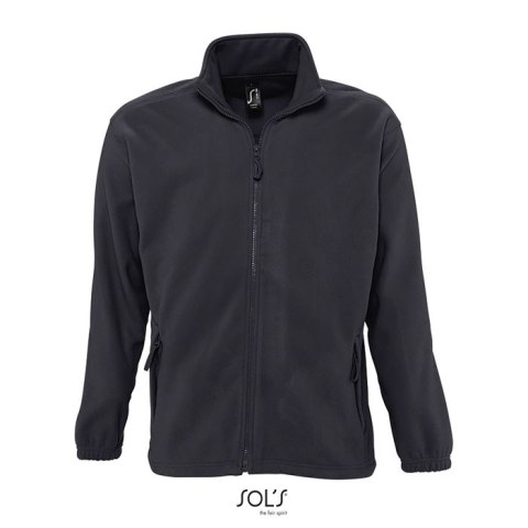 NORTH Męski polar  300g charcoal grey 3XL