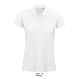 PLANET Damskie POLO 170g Biały 3XL