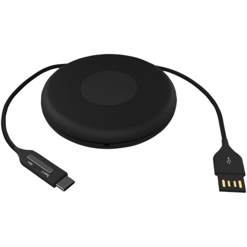 Podróżny podświetlany kabel SCX.design C18 czarny