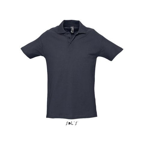 SPRINgII Męskie POLO 210g Granatowy 3XL