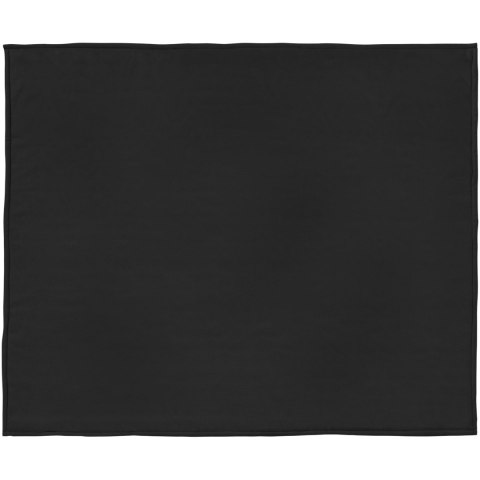 Pled z miękkiego polaru i sherpy Springwood czarny, złamana biel