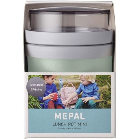 Pojemnik na lunch Ellipse zielony szałwiowy