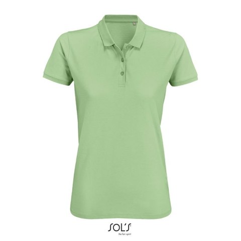 PLANET WOMEN POLO 170g Frozen Green XS