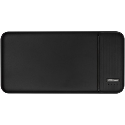 Loop powerbank o pojemności 10 000 mAh z tworzyw sztucznych pochodzących z recyklingu czarny