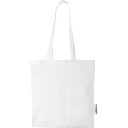 Madras torba na zakupy z bawełny z recyklingu o gramaturze 140 g/m2 i pojemności 7 l biały (12069501)