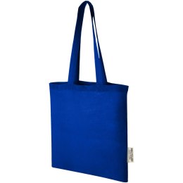 Madras torba na zakupy z bawełny z recyklingu o gramaturze 140 g/m2 i pojemności 7 l błękit królewski (12069553)