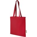 Madras torba na zakupy z bawełny z recyklingu o gramaturze 140 g/m2 i pojemności 7 l czerwony (12069521)