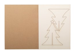Karta/kartka świąteczna - choinka