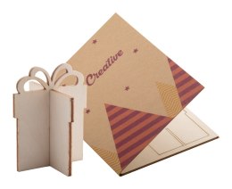Karta/kartka świąteczna - opakowanie prezentowe
