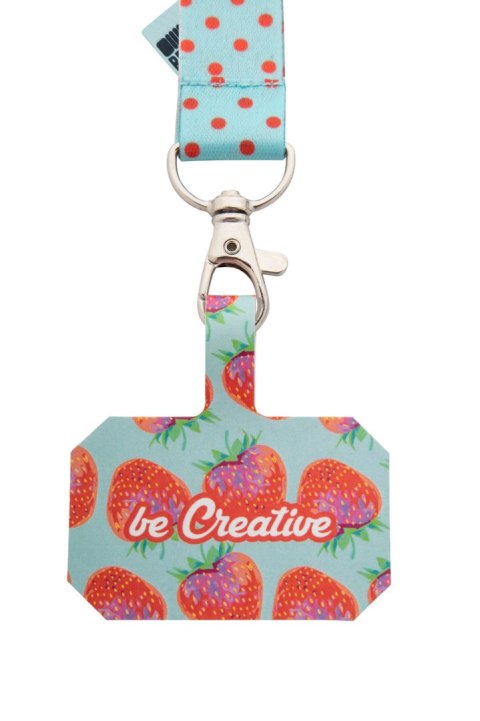 Personalizowana smycz/uchwyt na telefon RPET