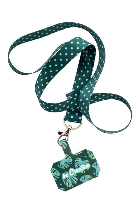 Personalizowana smycz/uchwyt na telefon RPET