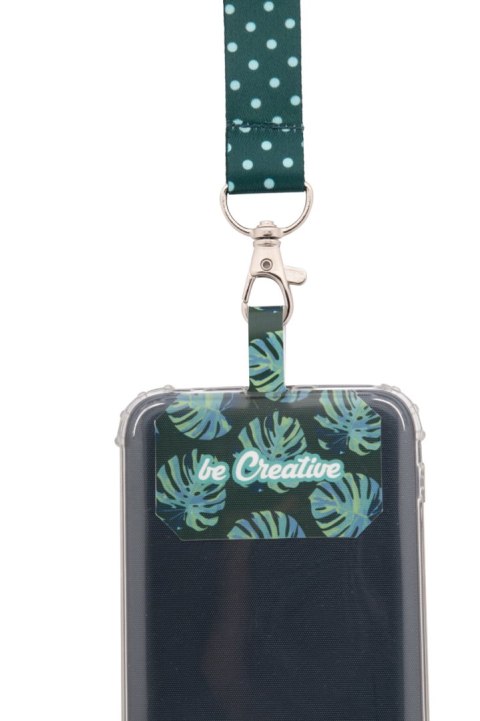 Personalizowana smycz/uchwyt na telefon RPET