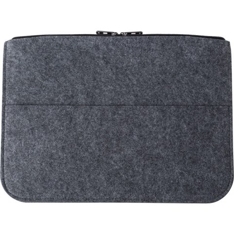 Etui na laptopa 14" z filcu RPET, teczka na dokumenty
