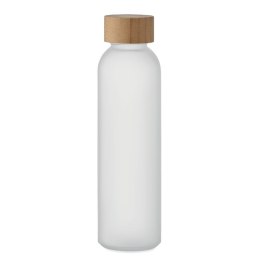 Butelka z matowego szkła500 ml przezroczysty biały