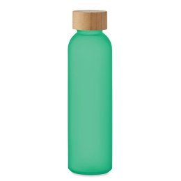 Butelka z matowego szkła500 ml przezroczysty zielony (MO2105-24)