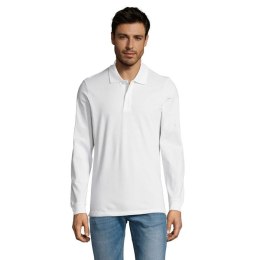 PERFECT MEN LSL POLO 180g Biały 3XL (S02087-WH-3XL)