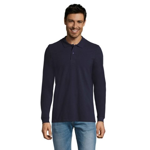 PERFECT MEN LSL POLO 180g French Navy 3XL (S02087-FN-3XL)