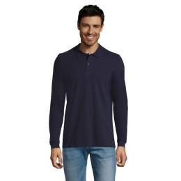 PERFECT MEN LSL POLO 180g French Navy XL (S02087-FN-XL)