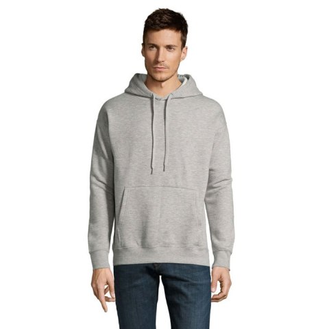 SLAM HOOD SWEATER  320g szary melanż L (S13251-GM-L)