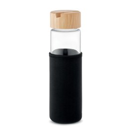 Szklana butelka 600ml czarny (MO2106-03)
