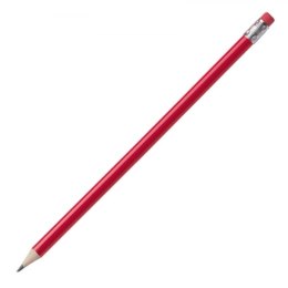 Ołówek z gumką HICKORY kolor czerwony