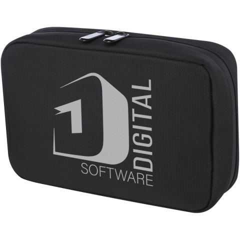 Rise etui z organizerem z tworzywa sztucznego pochodzącego z recyklingu z certyfikatem GRS czarny