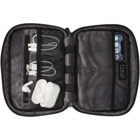 Rise etui z organizerem z tworzywa sztucznego pochodzącego z recyklingu z certyfikatem GRS czarny