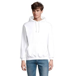 CONDOR UNISEX HOODED SWEAT Biały XS (S03815-WH-XS)