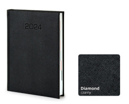 Kalendarz książkowy Tygodniowy z notesem A5 Diamond