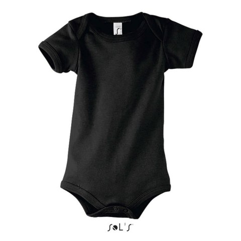 BAMBINO Dziecięce body 180g Czarny / Czarny opal M