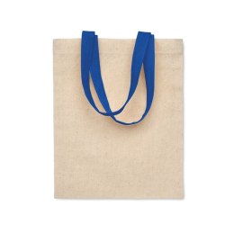 Mała bawełniana torba 140gr/m² niebieski (MO2147-37)