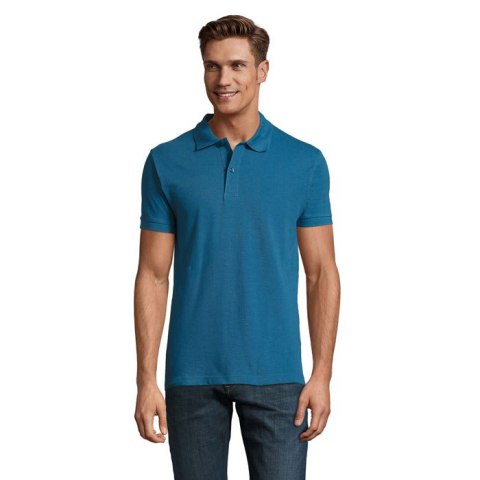 PERFECT MEN Polo 180g slate blue XL (S11346-SL-XL)