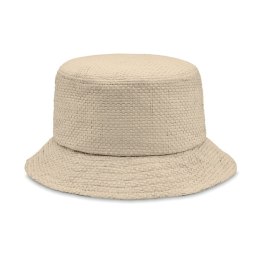 Papierowy kapelusz słomkowy beżowy (MO2267-13)