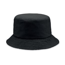 Papierowy kapelusz słomkowy czarny (MO2267-03)