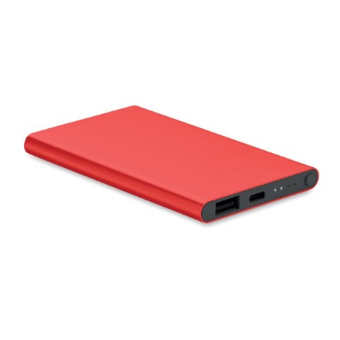 Power Bank 4000 mAh typ C czerwony (MO6825-05)