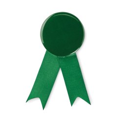 Przypinka ze wstążką zielony (MO2180-09)
