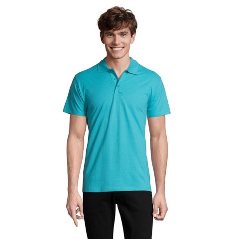 SPRING II MEN Polo 210g atoll blue S