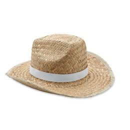 Słomiany kapelusz kowbojski biały (MO6755-06)